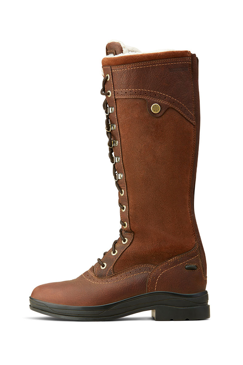 Ariat Wythburn Tall Waterproof Boot Dark Brown