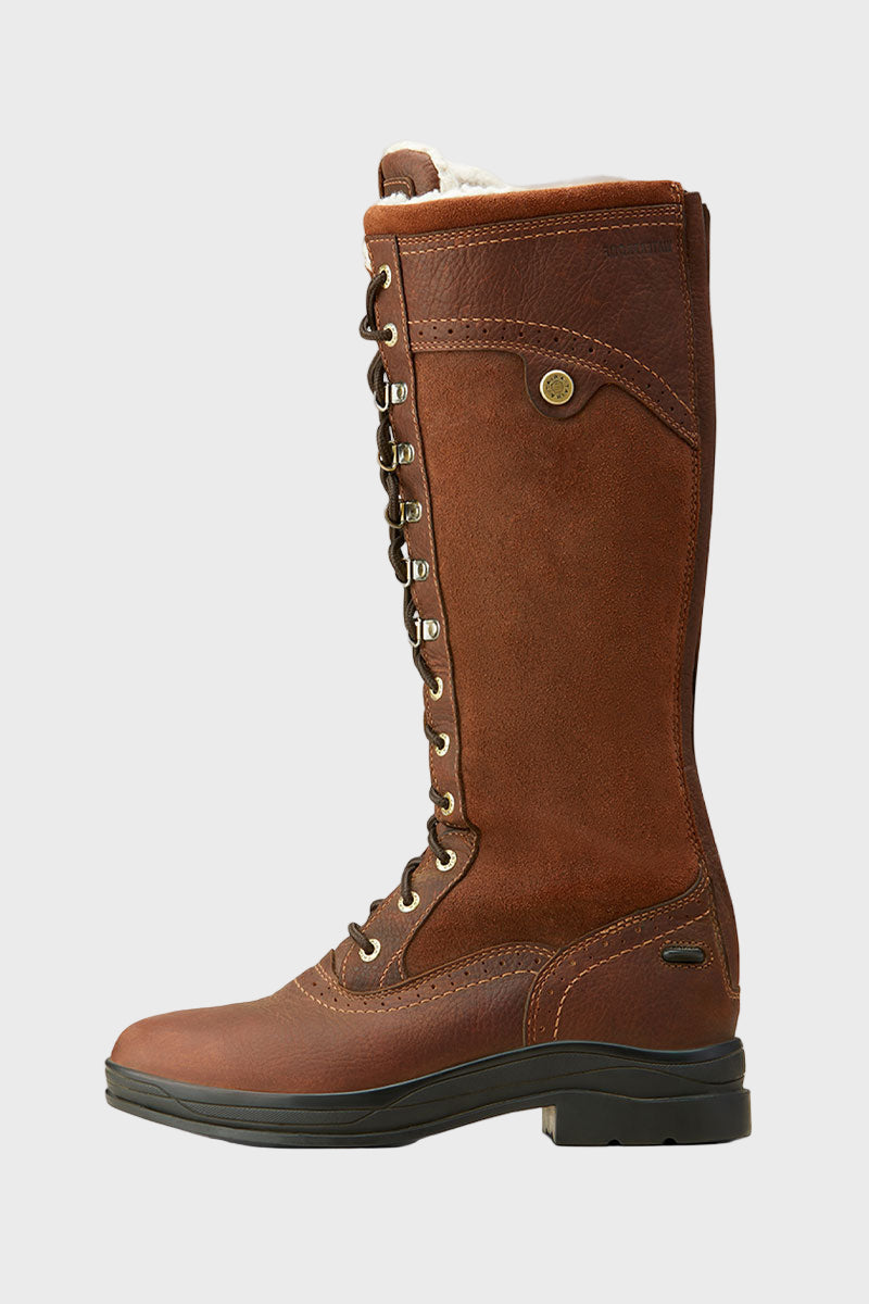 Ariat Wythburn Tall Waterproof Boot Dark Brown