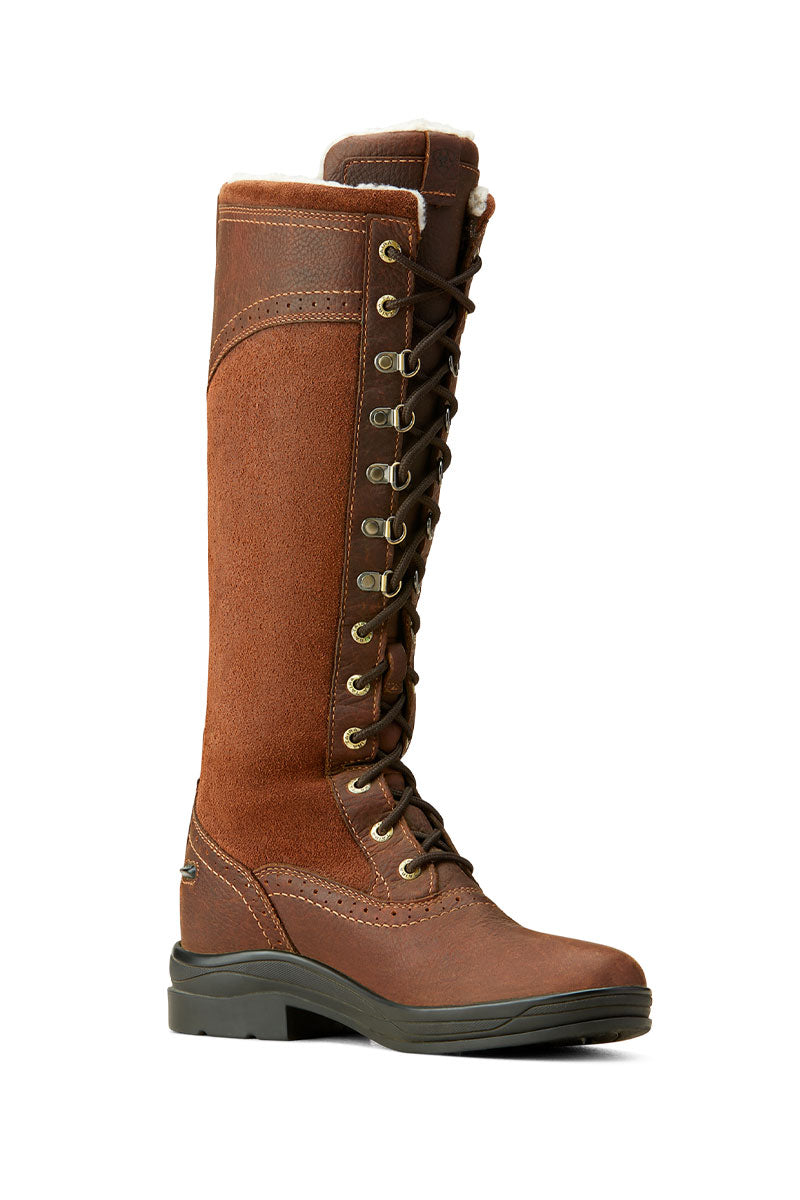 Ariat Wythburn Tall Waterproof Boot Dark Brown