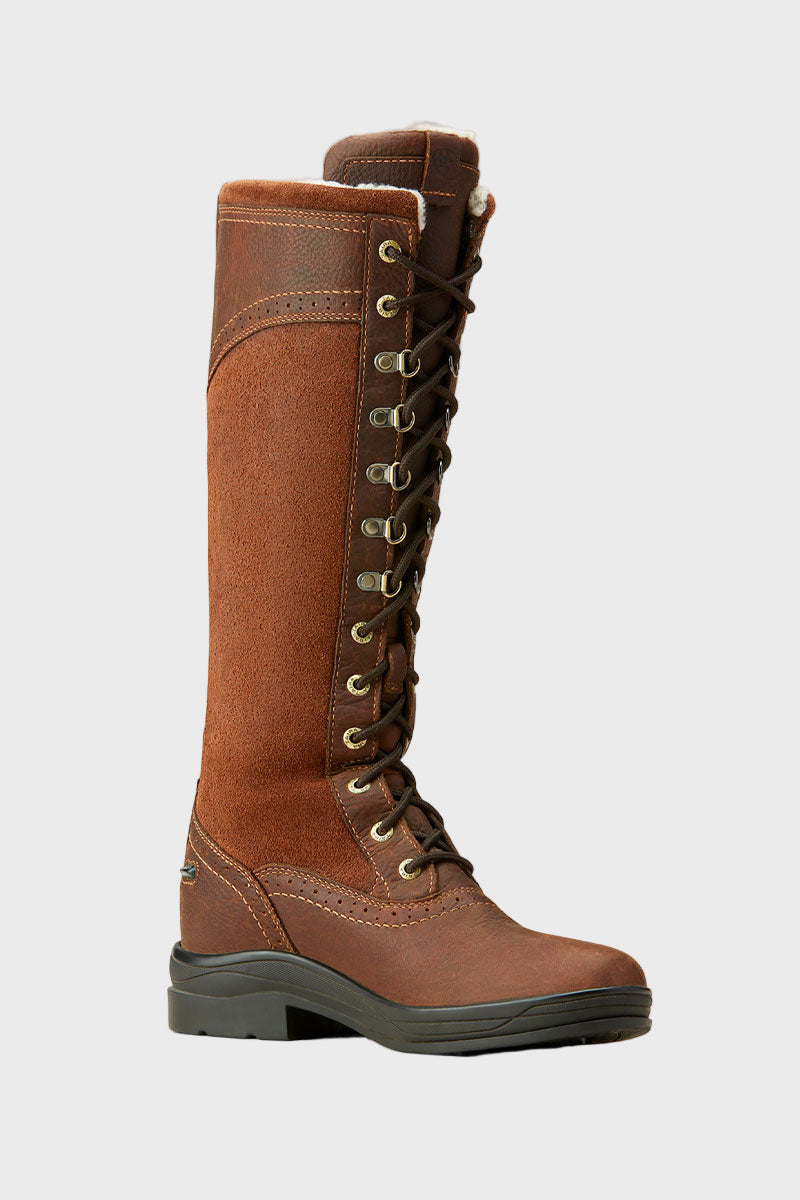 Ariat Wythburn Tall Waterproof Boot Dark Brown