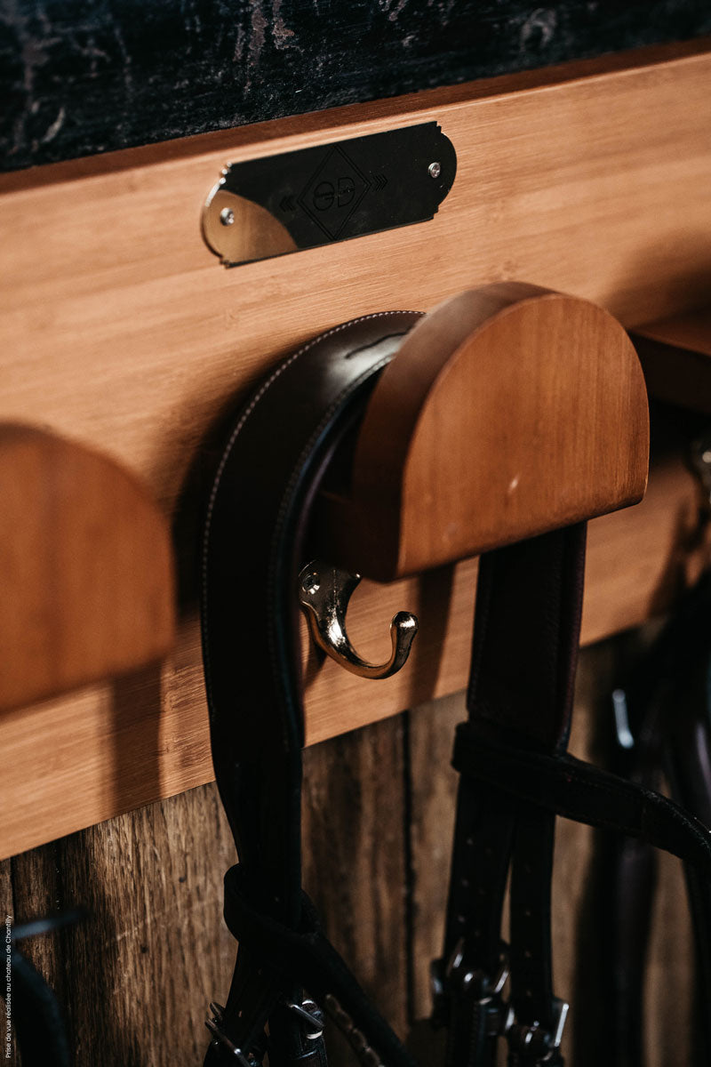 Grooming Deluxe Wooden Bridle Rack