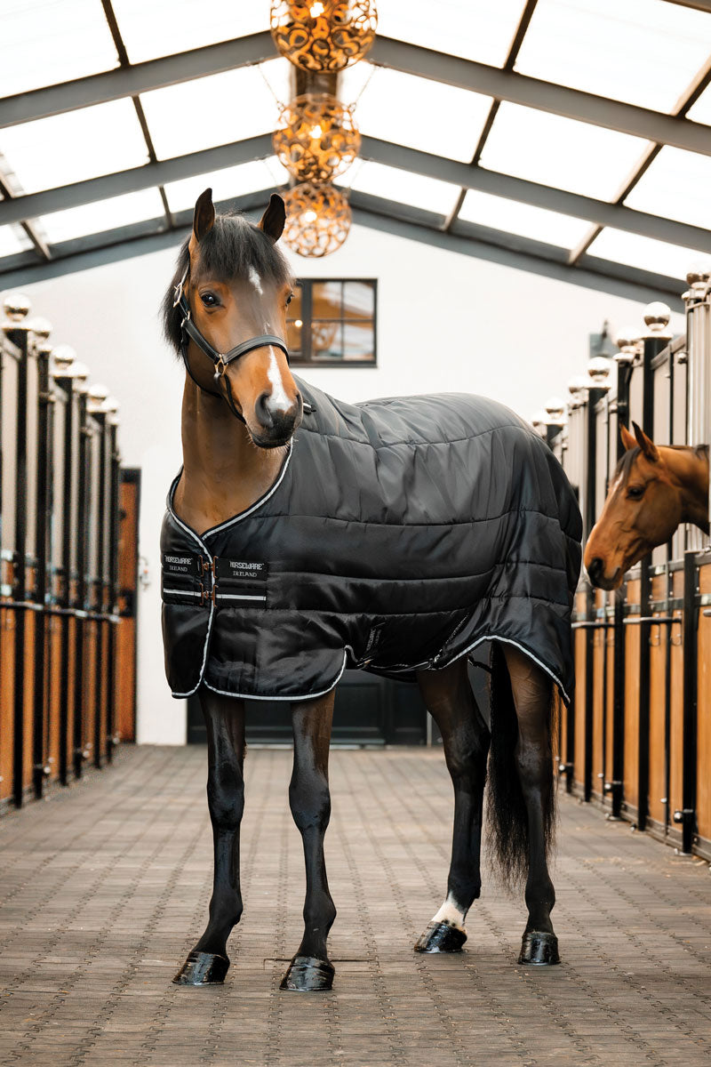 Horseware Easy-Layer Stable 100g Black/Black & Silver