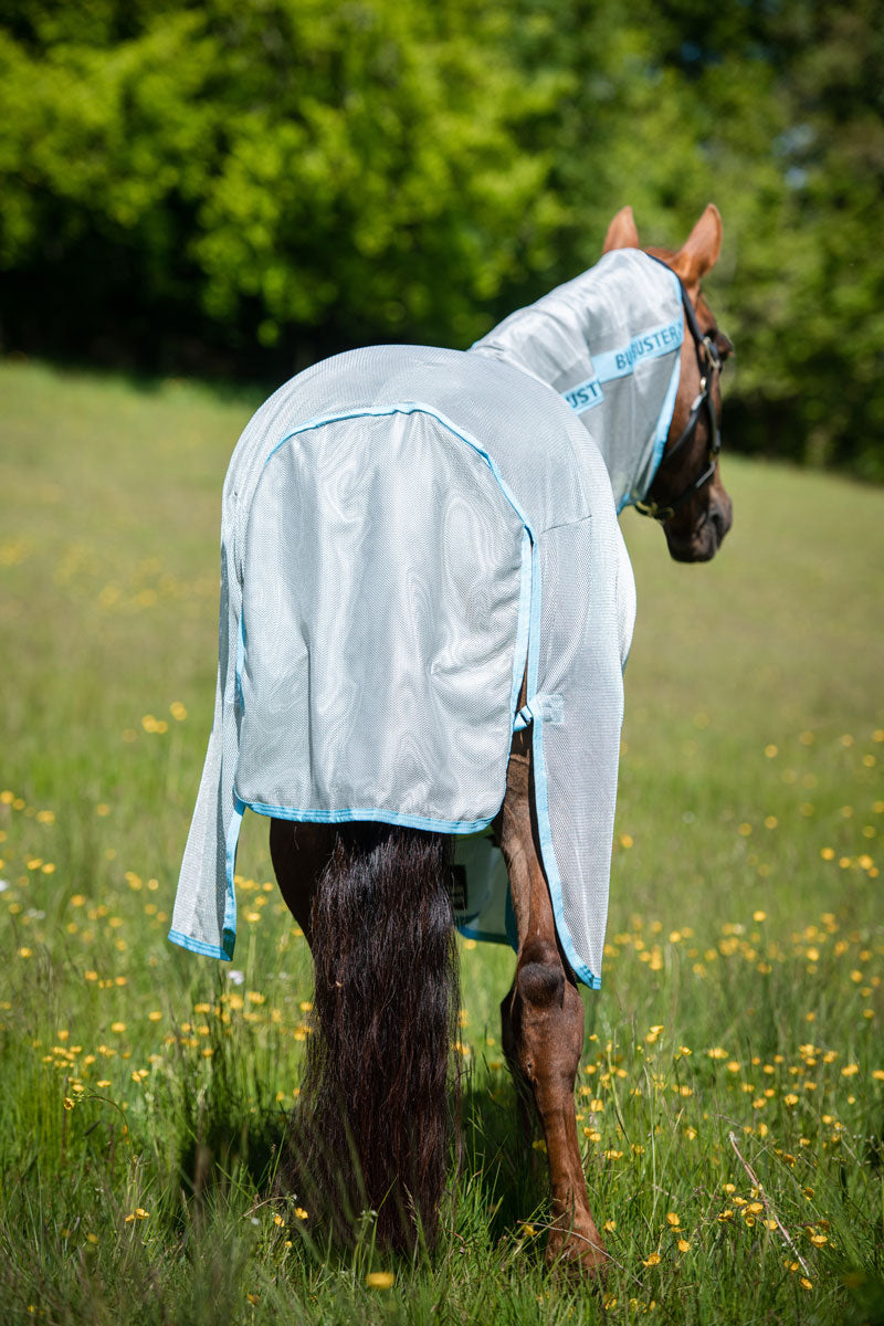 Amigo AmEco Bug Buster 0g Fly Rug Silver/Sky Blue