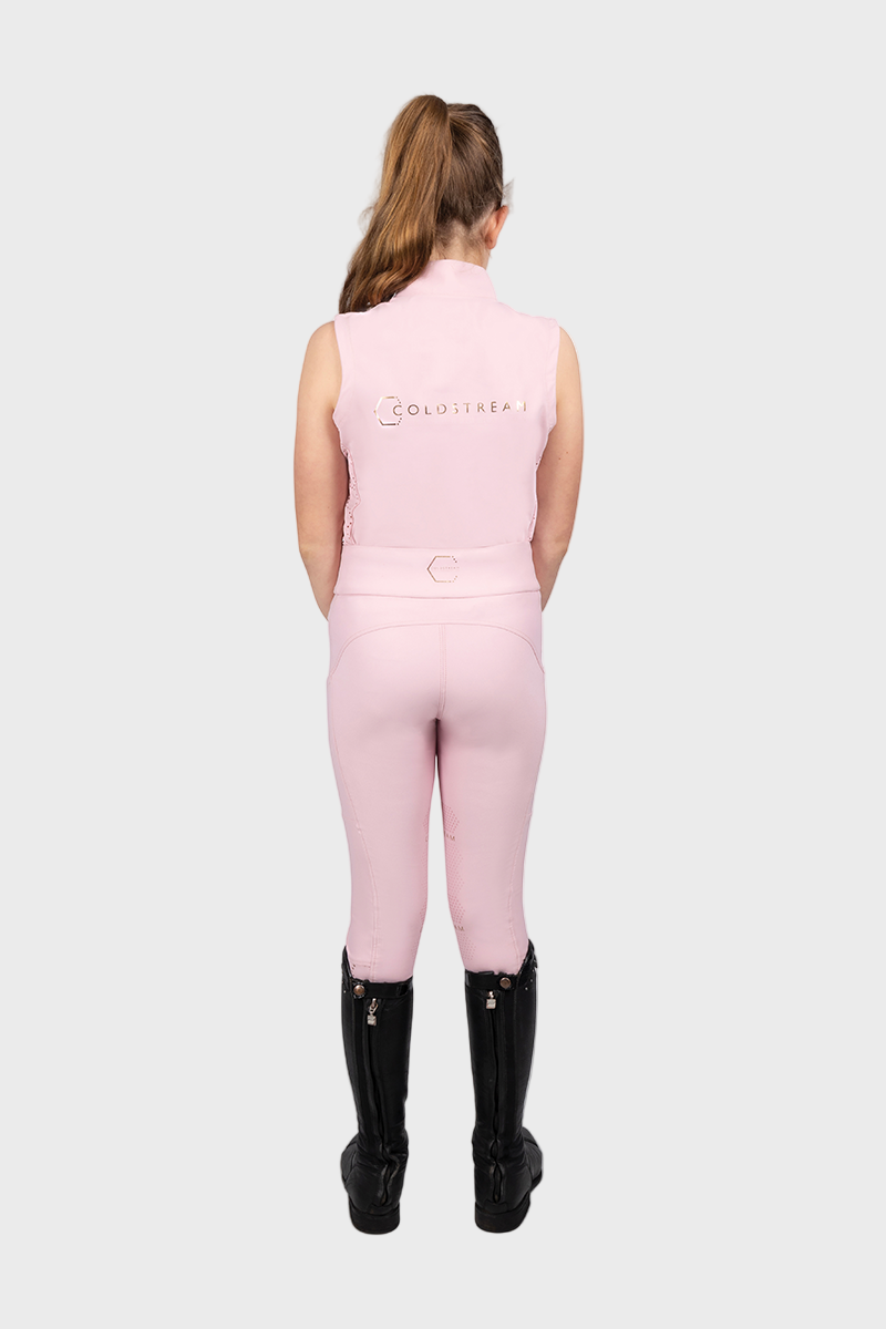 Coldstream Next Generation Cranshaws Sleeveless Base Layer - Blush Pink