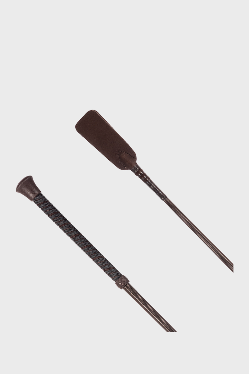 Country Direct Rubber Spiral Handle Jump Bat - Brown