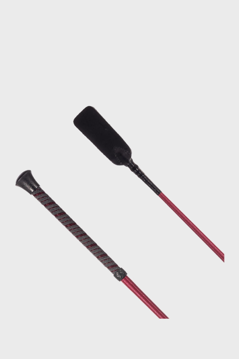 Country Direct Rubber Spiral Handle Jump Bat - Burgandy