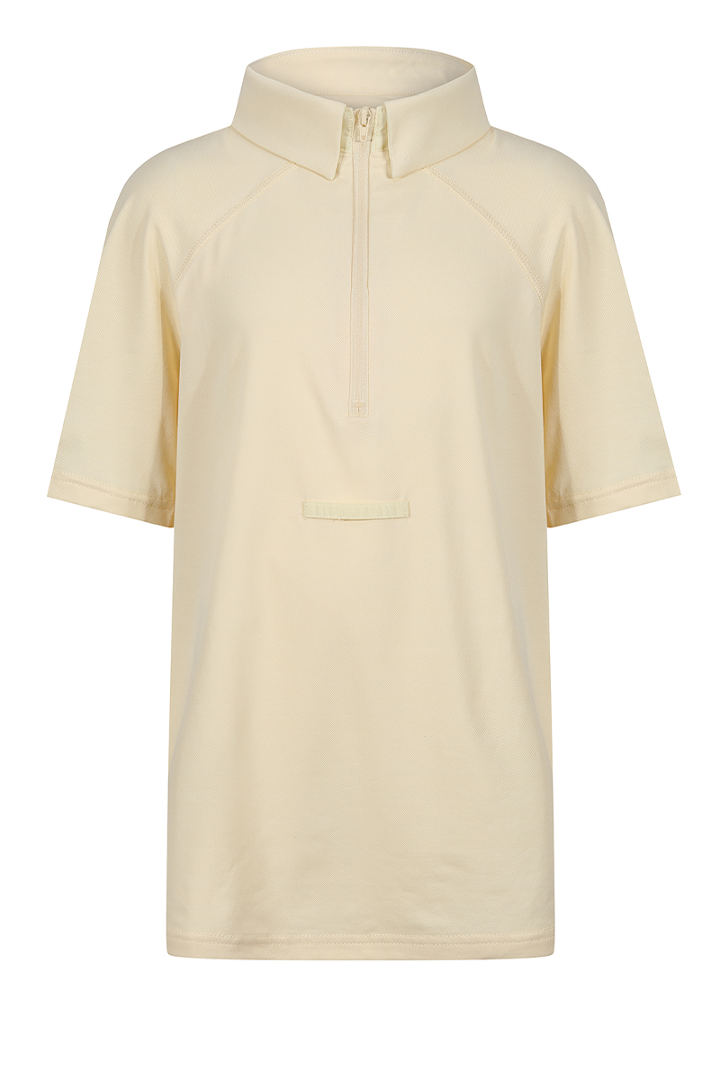 Equetech Junior Parade Show Time Show Shirt - Buttermilk