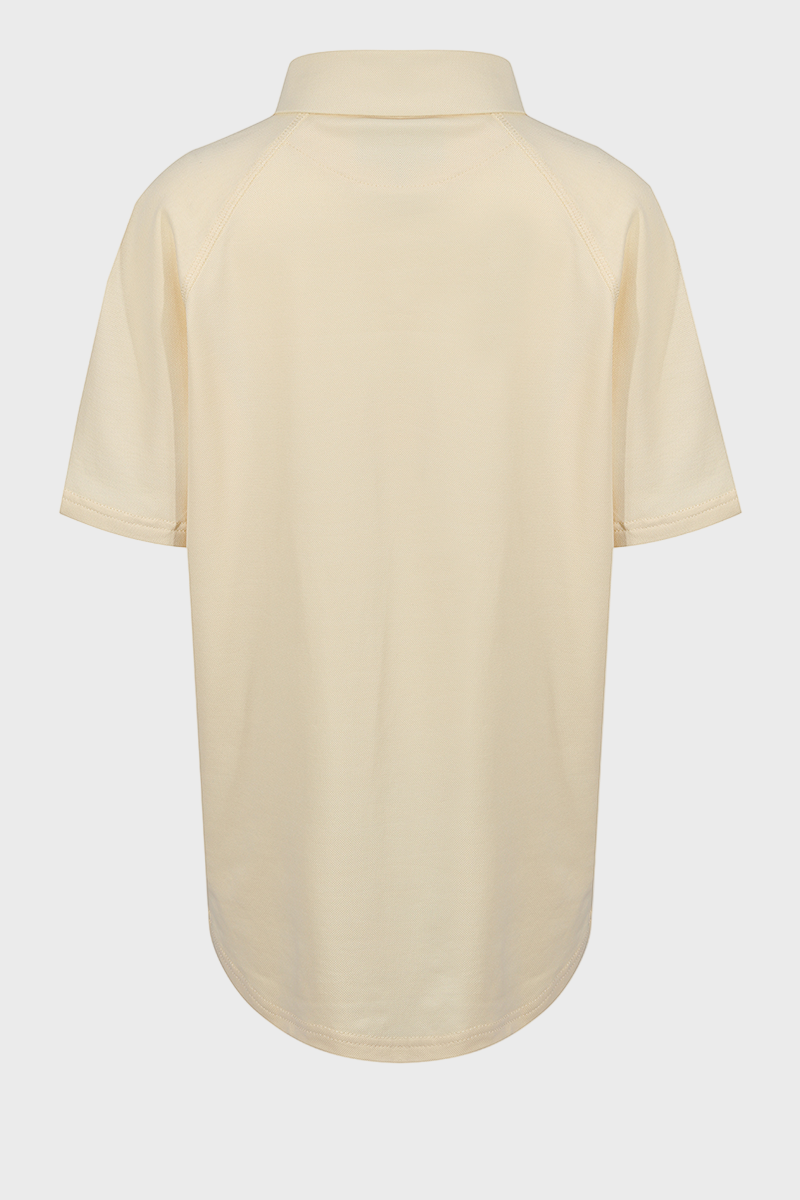 Equetech Junior Parade Show Time Show Shirt - Buttermilk