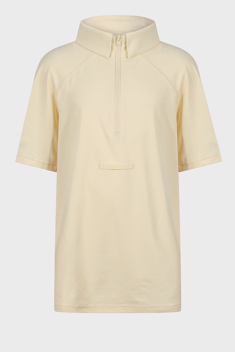 Equetech Junior Parade Show Time Show Shirt - Buttermilk