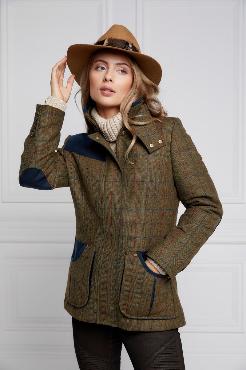 Holland Cooper Country Classic Jacket Glen Green