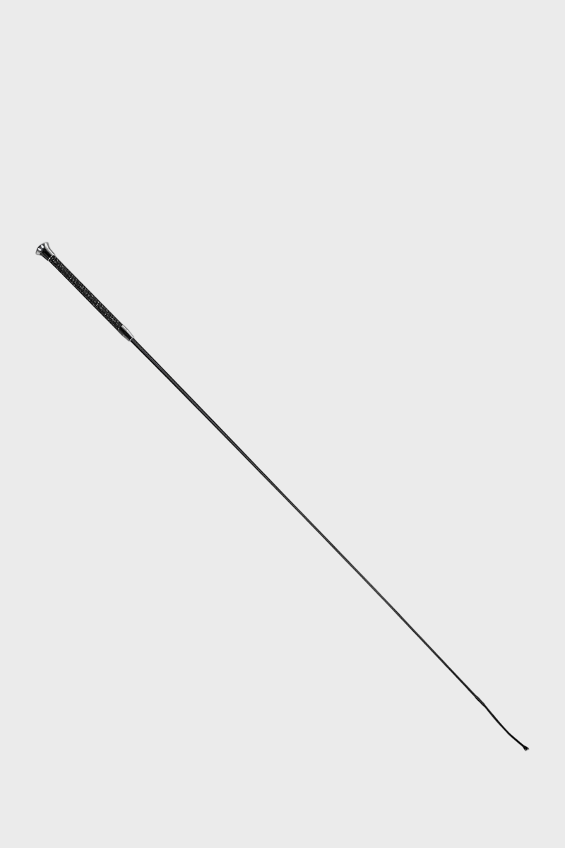 Country Direct Benson Bling Handle Dressage Whip - Black