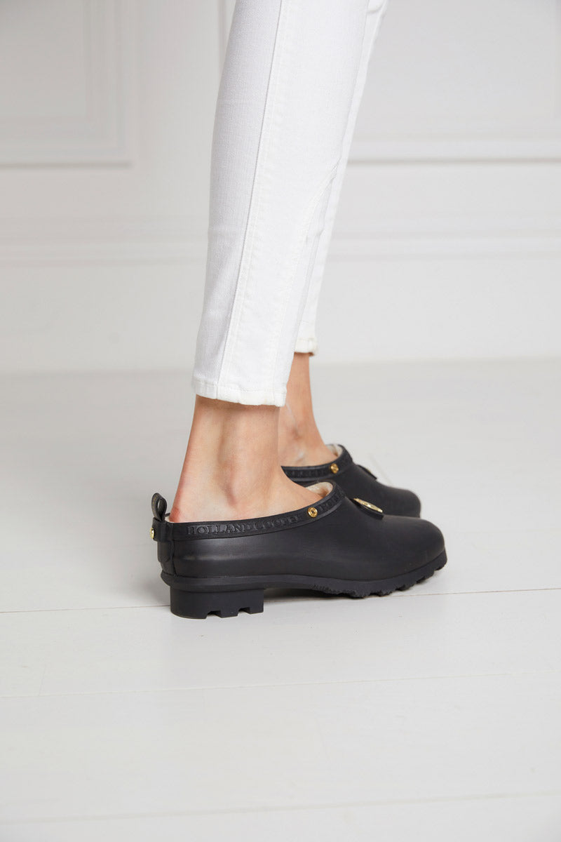 Holland Cooper Gardening Loafer Black Matte