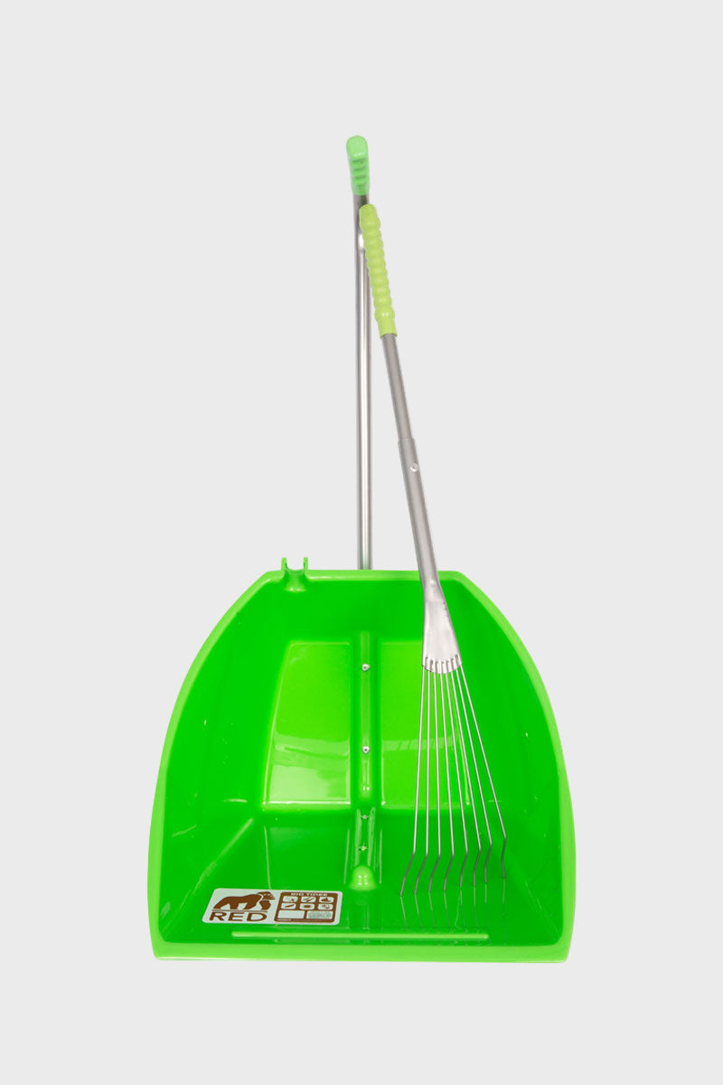 Red Gorilla Big Tidee with Long Metal Rake Pistachio