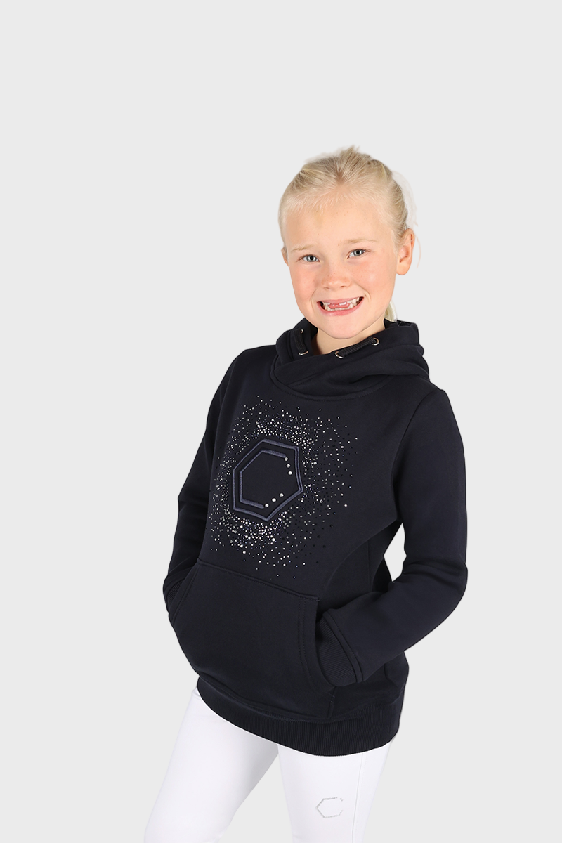 Coldstream Next Generation Swanlaws Diamante Hoodie - Navy
