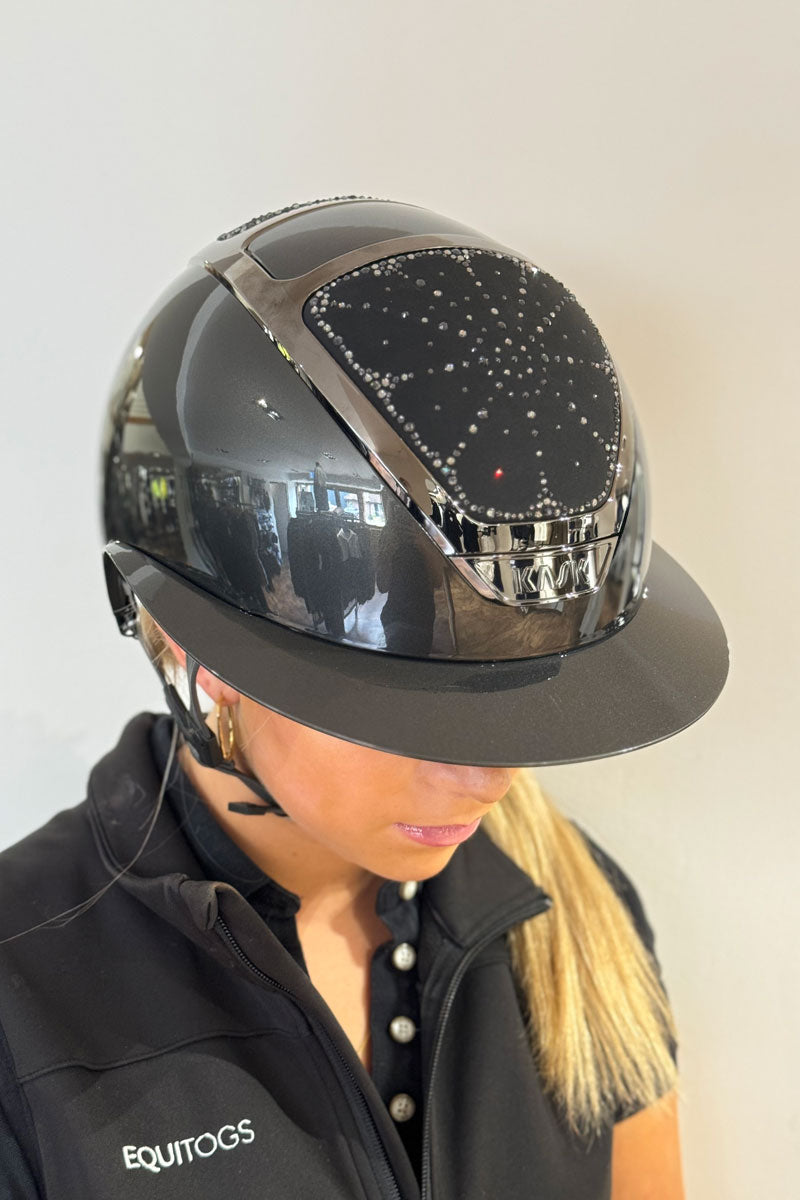 KASK Star Lady Pure Shine II Riviera Anthracite with Anthracite Frame & Graphite Mix