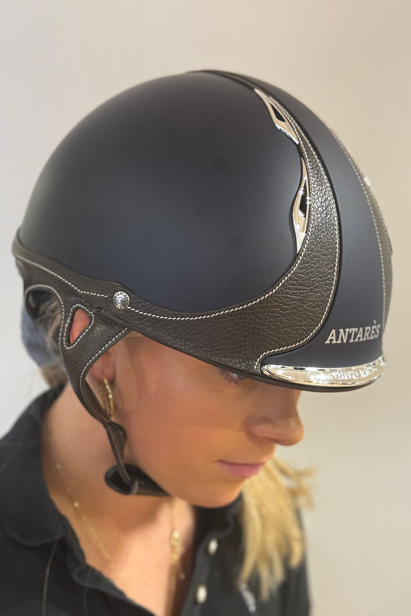 Antares Galaxy Race Helmet Blue/Chocolate