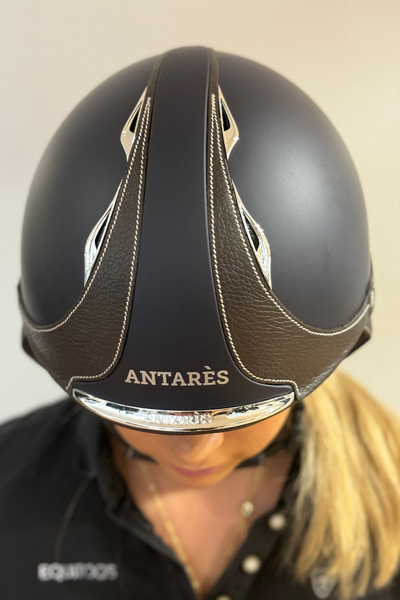 Antares Galaxy Race Helmet Blue/Chocolate