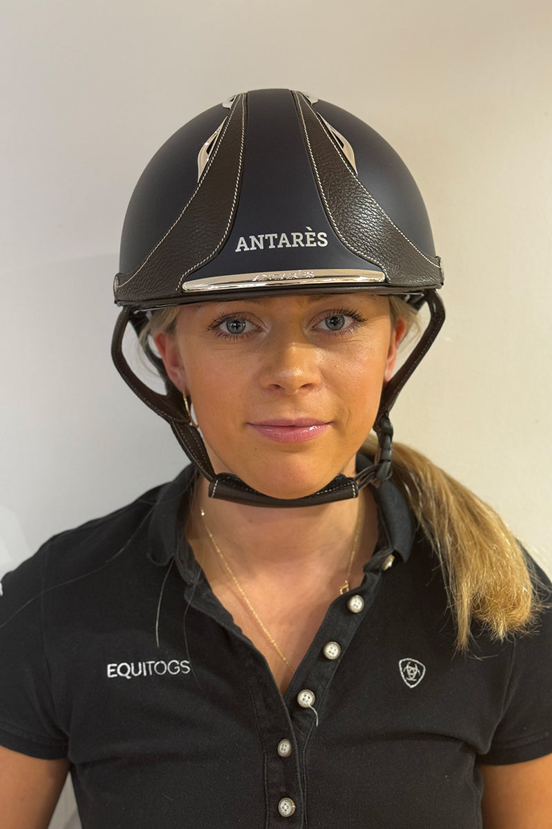 Antares Galaxy Race Helmet Blue/Chocolate