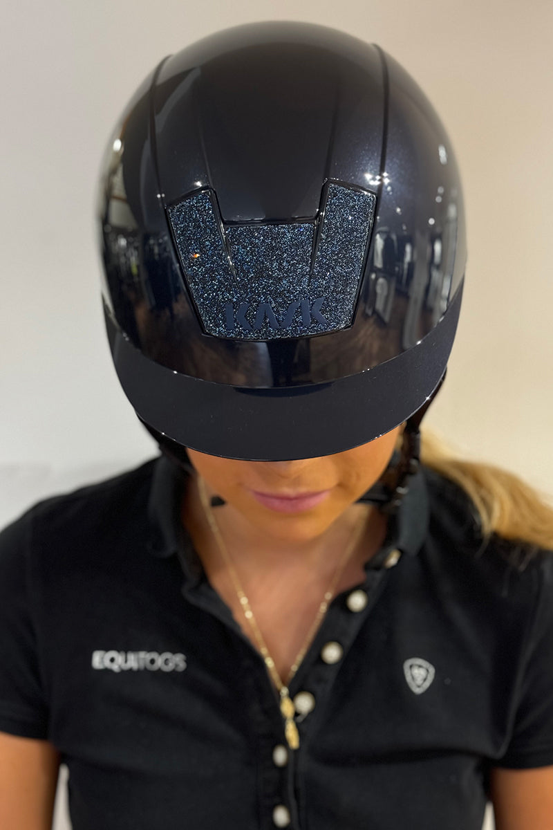 KASK Kooki Helmet - Crystal Carpet Navy/Shine