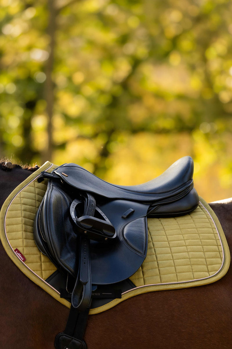 LeMieux Suede Close Contact Square Gooseberry