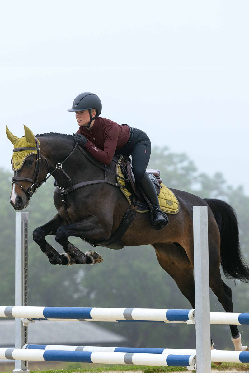 LeMieux Loire Classic Close Contact Saddle Pad Gooseberry 