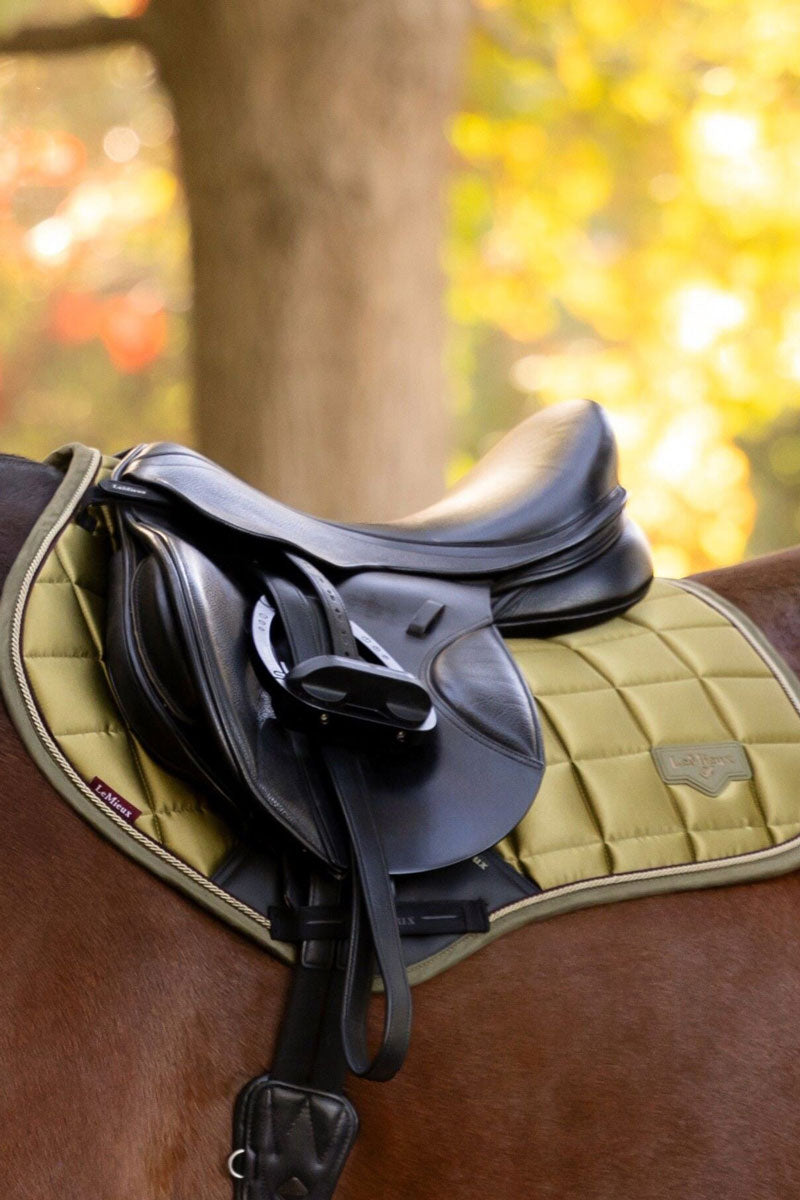 LeMieux Loire Classic Close Contact Saddle Pad Gooseberry 