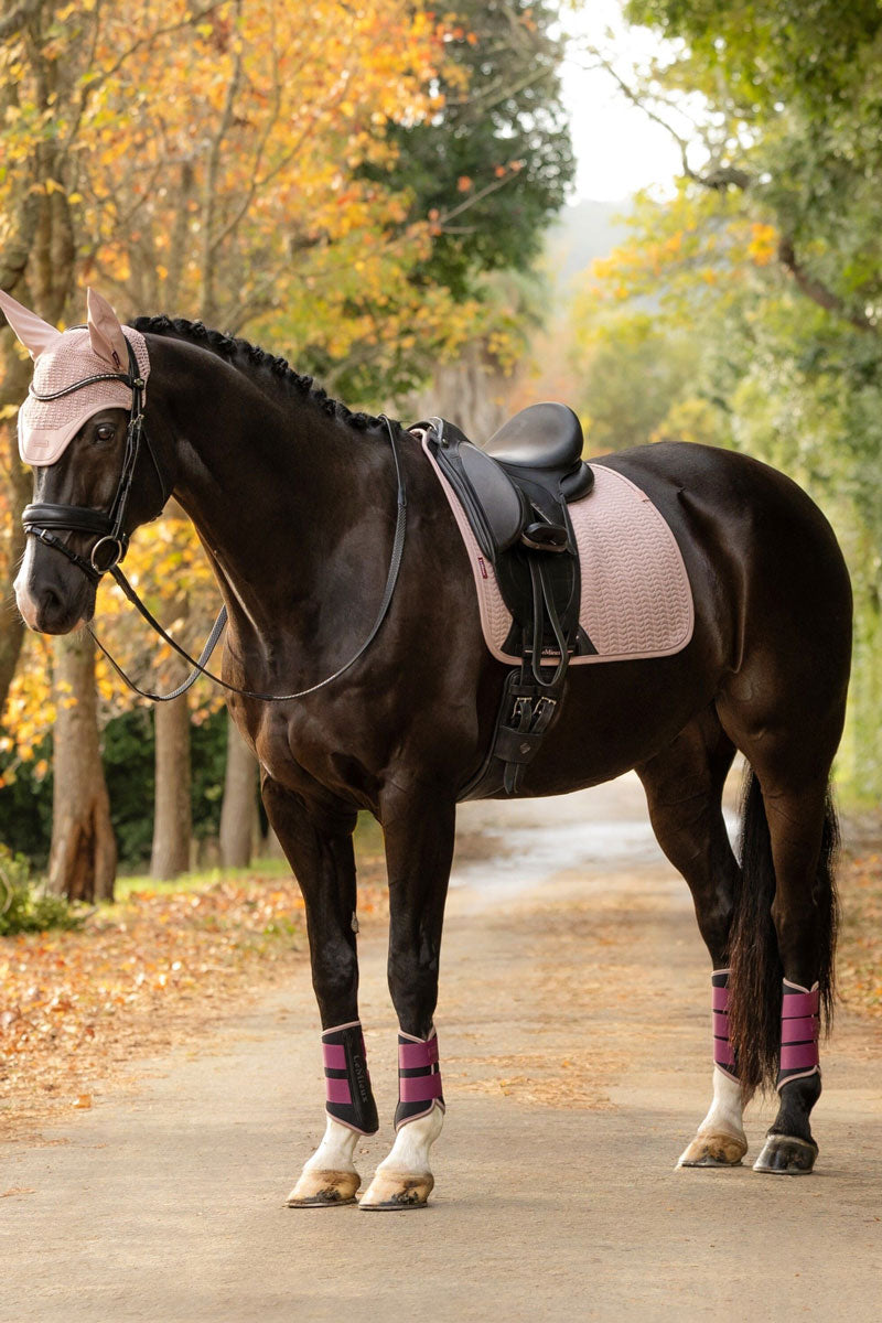LeMieux Essence Dressage Saddle Pad Wild Rose