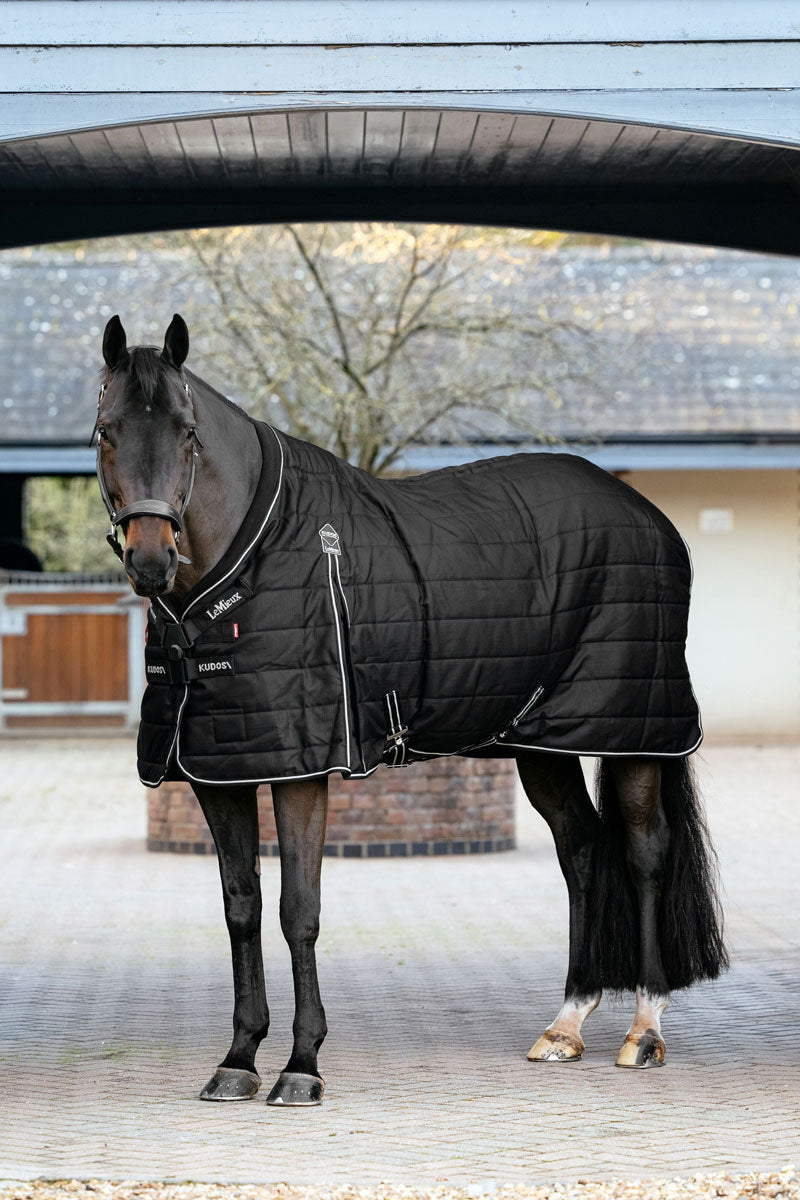 LeMieux Kudos ClimaCore Stable Rug with Neck 200g Black