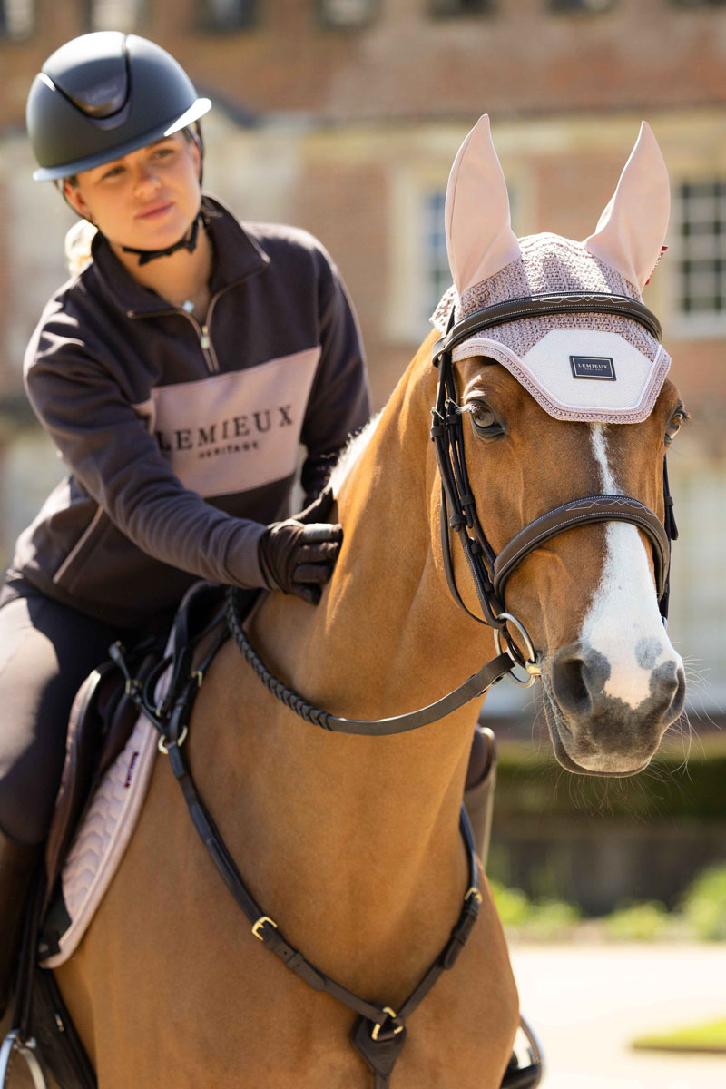 LeMieux Heritage Fly Hood Wild Rose 