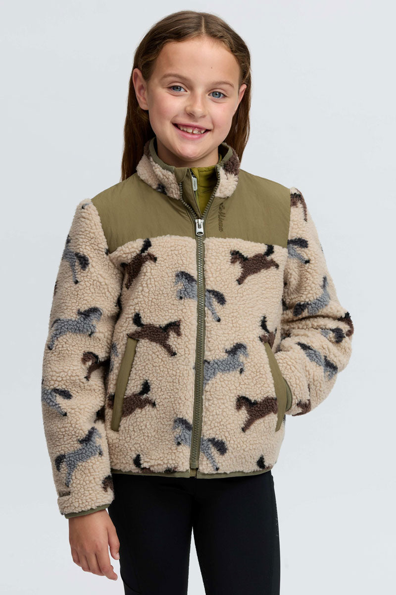 LeMieux Mini Theo Pony Fleece Willow Green