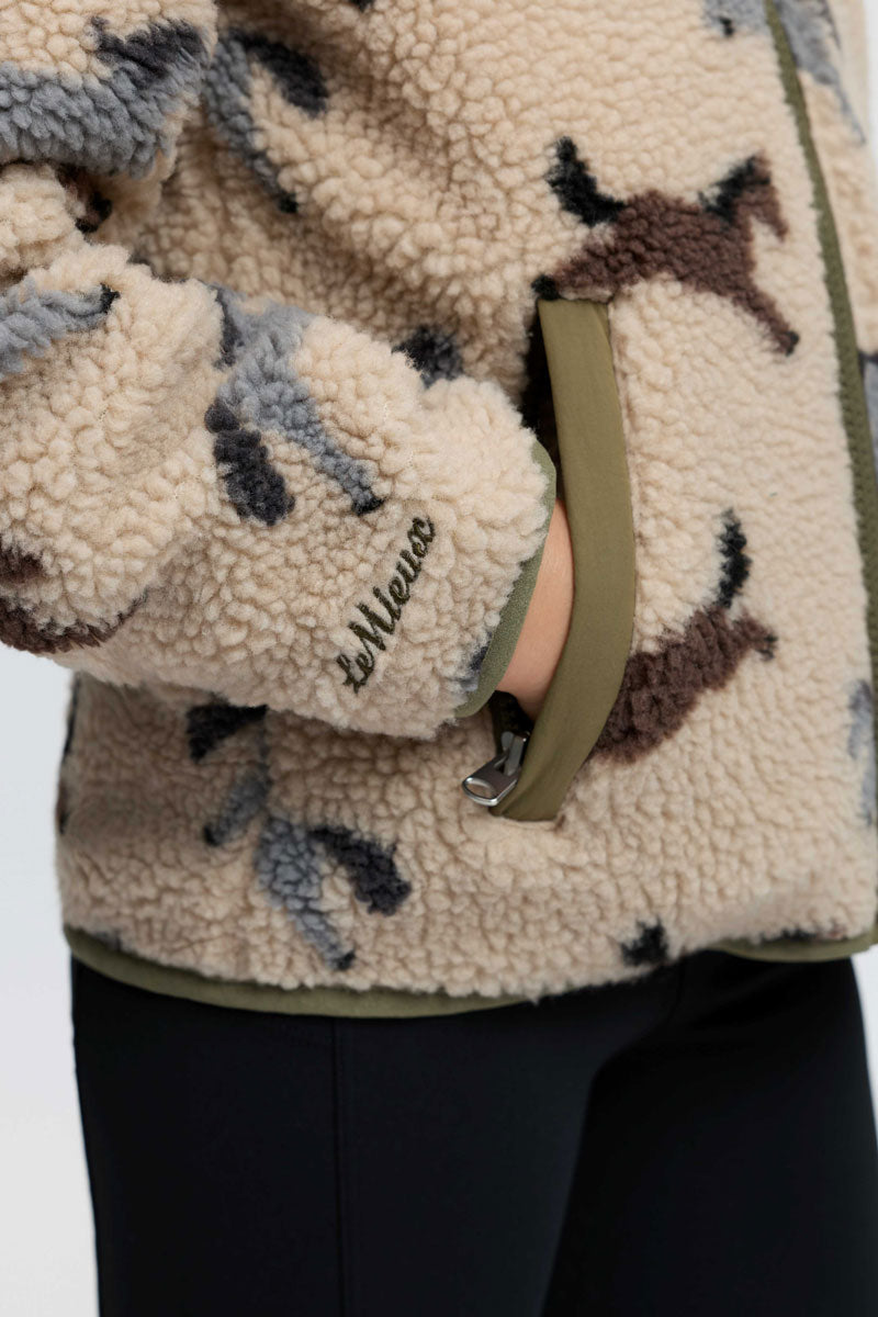 LeMieux Mini Theo Pony Fleece Willow Green