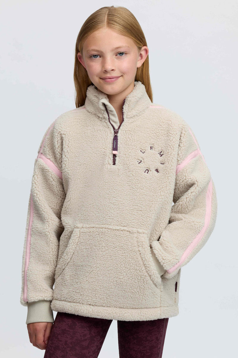 LeMieux Young Rider Jody Teddy Fleece Stone 