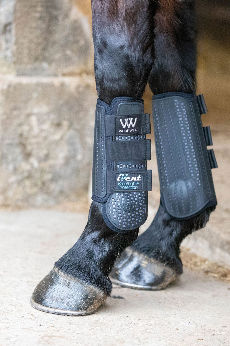 Woof Wear iVent Event Boot Front Black