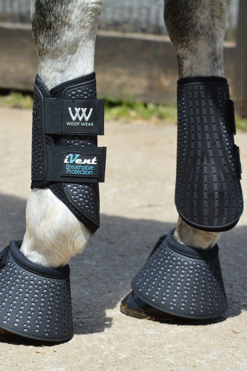 Woof Wear iVent Hybrid Brushing Boot Black
