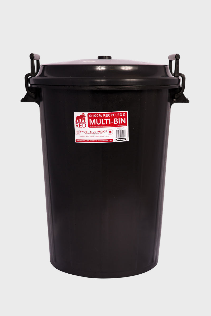 Red Gorilla Multi Bin with Lid 100L