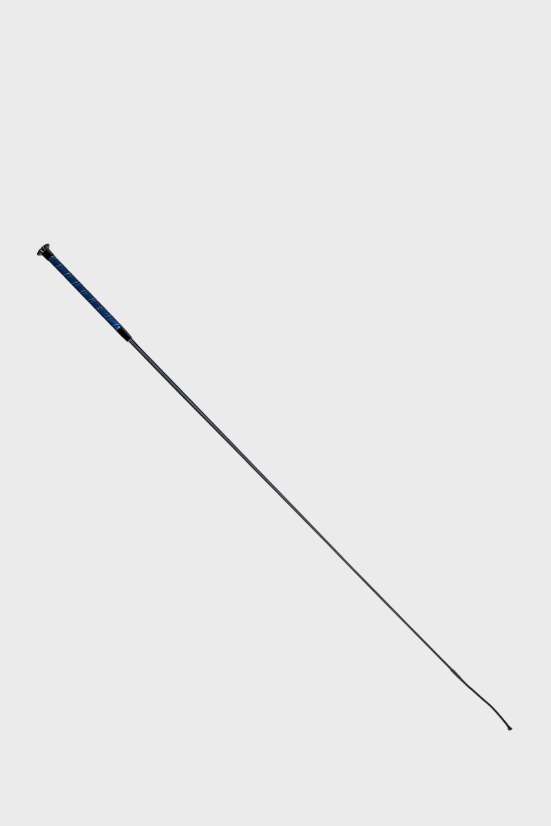 Country Direct Benson Diamante Spiral Dressage Whip - Navy