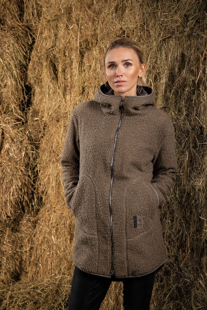 Pikeur Teddy Fleece Jacket Greige