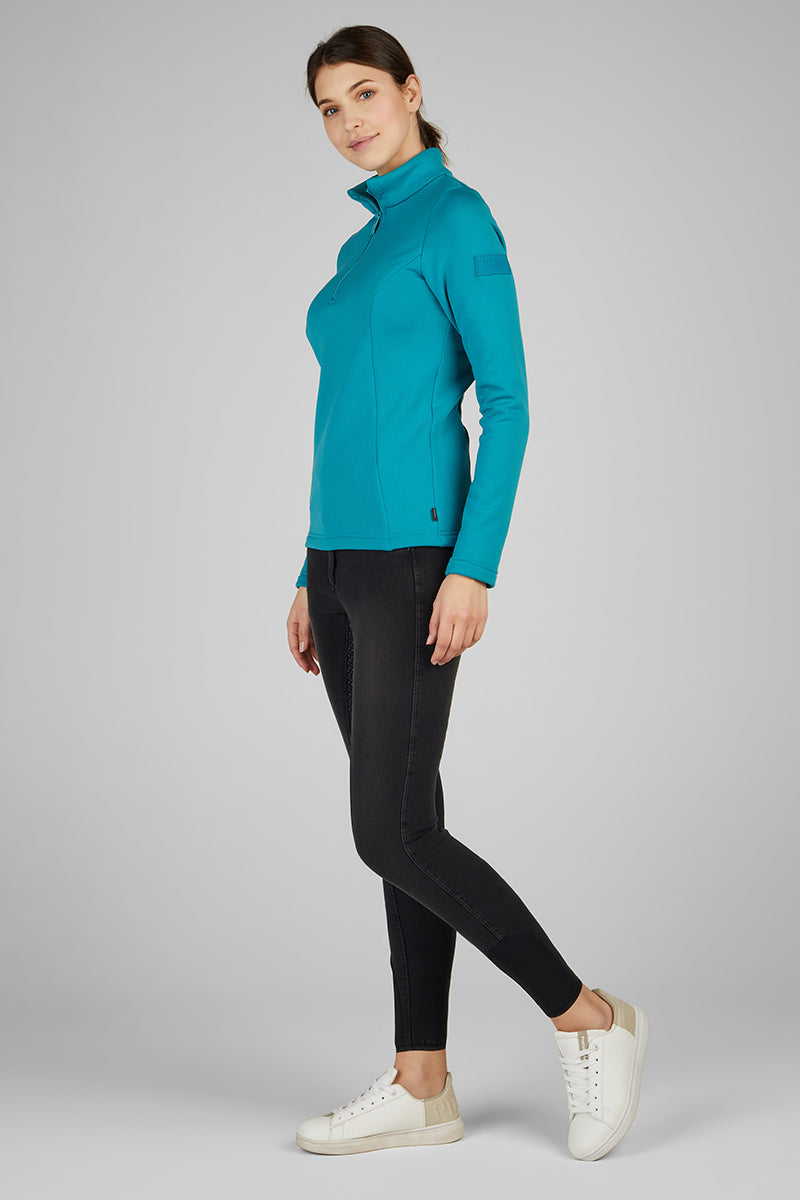 Pikeur Polartec 1/4 Fleece Coast Blue