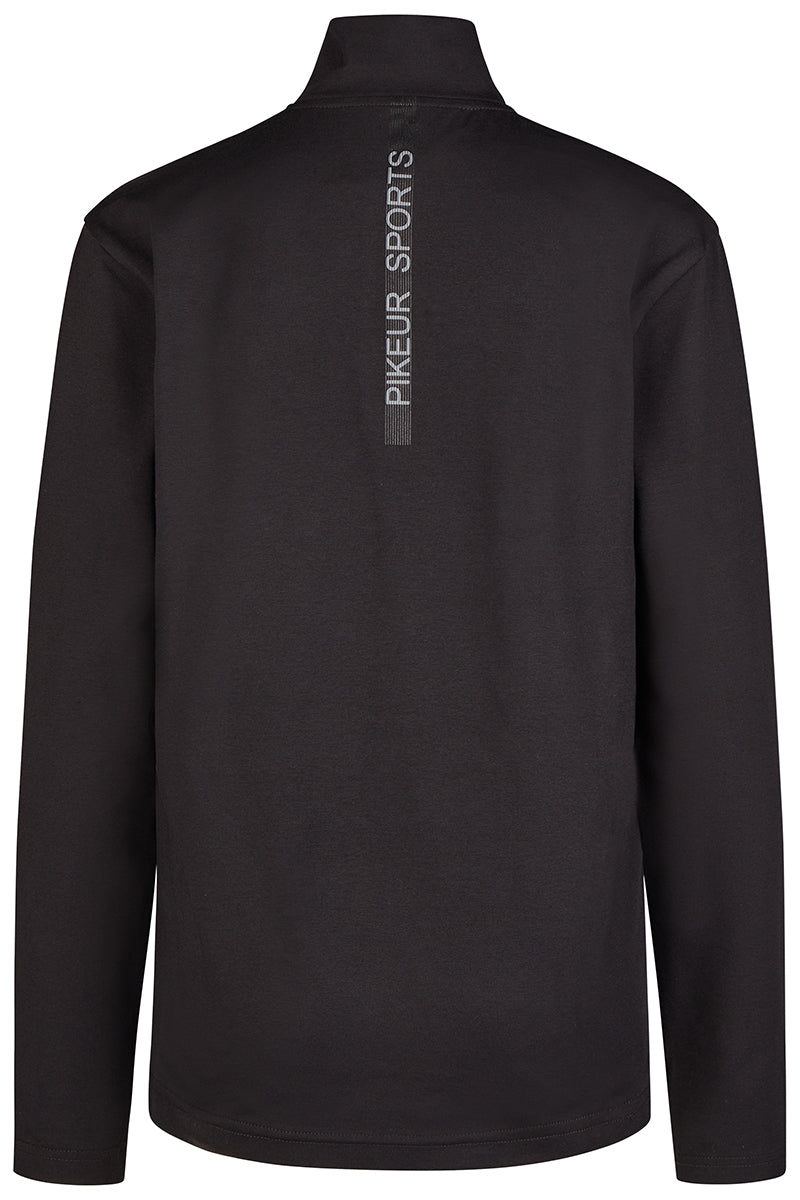 Pikeur Men's 1/4 Zip Base Layer Black