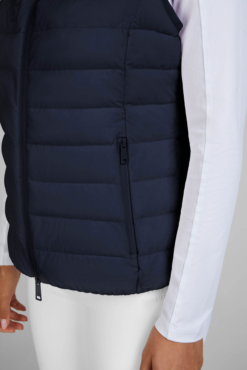 Pikeur Quilted Vest Navy