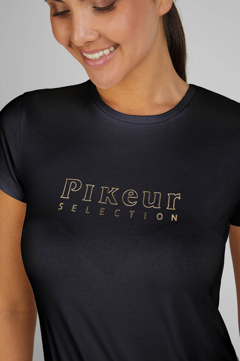 Pikeur Round Neck T-Shirt Black