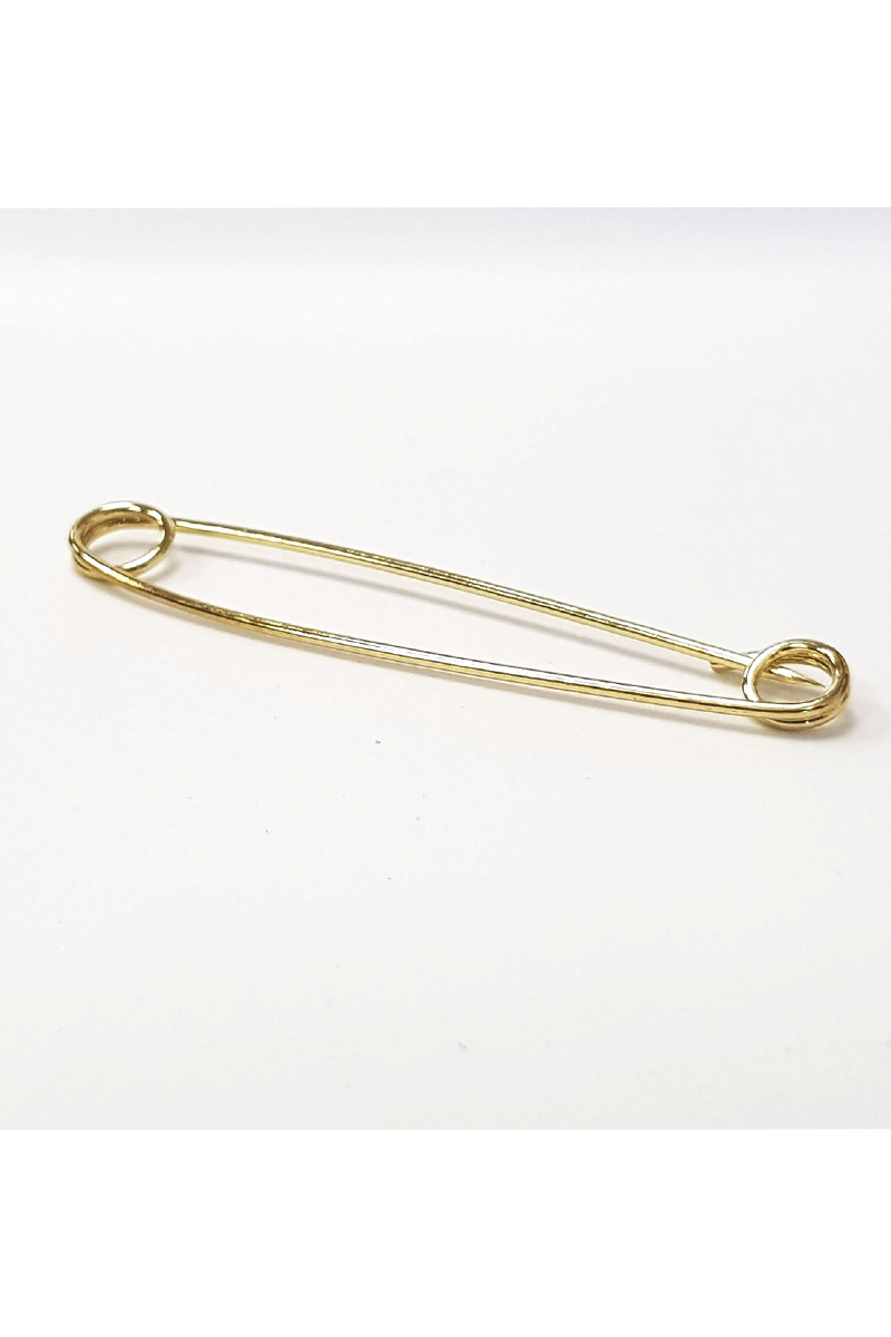 Equetech Traditional Plain Stock Pin- Gold