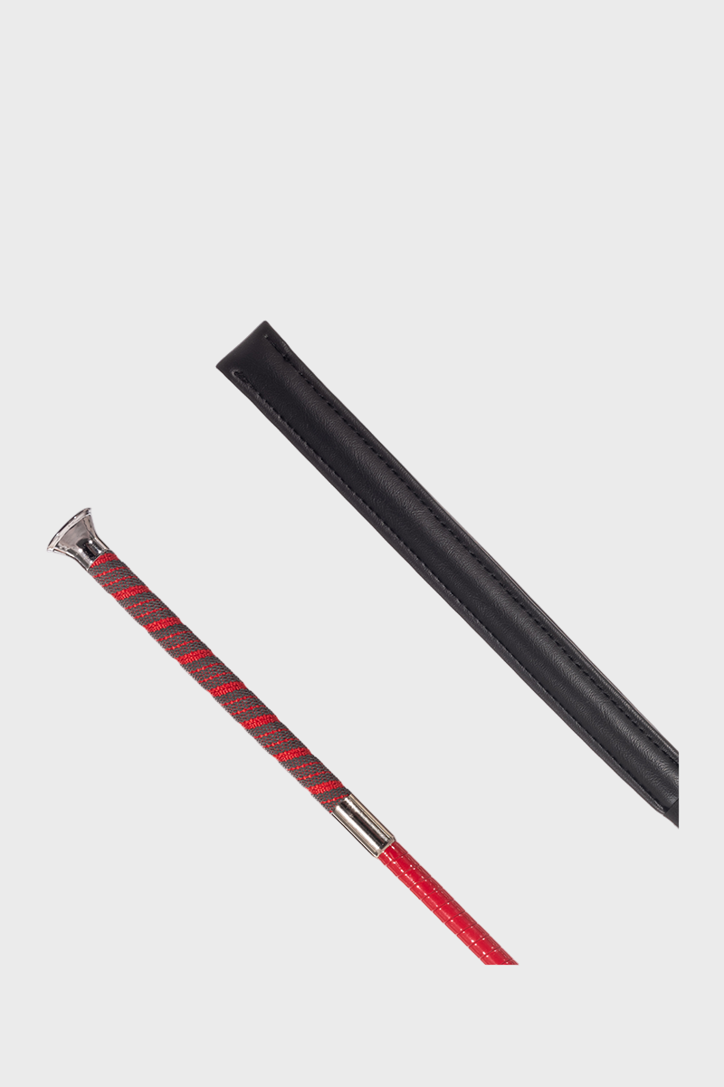 Country Direct York Thin Handle Cushion Bat - Red