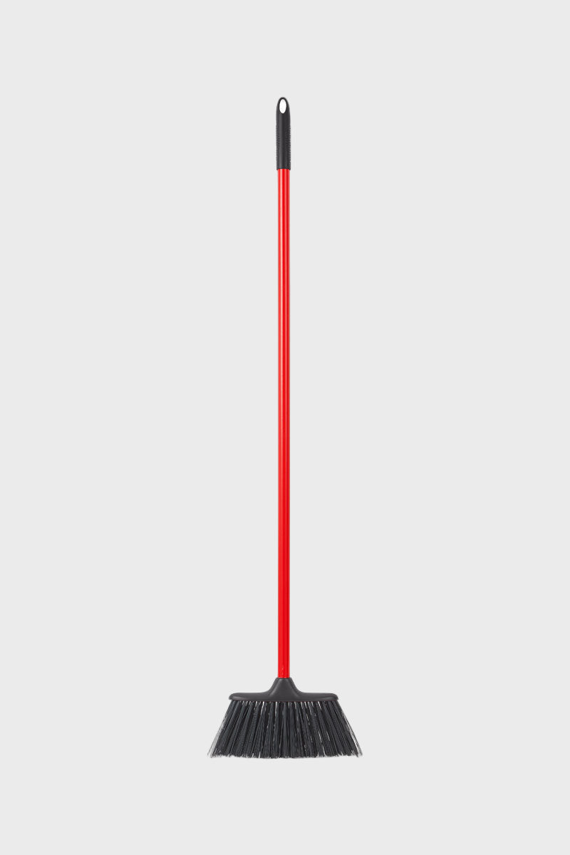 Red Gorilla Poly Yard Broom Red