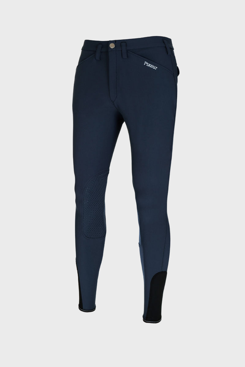 Pikeur Rodrigo Grip Knee Patch Breeches Night Blue