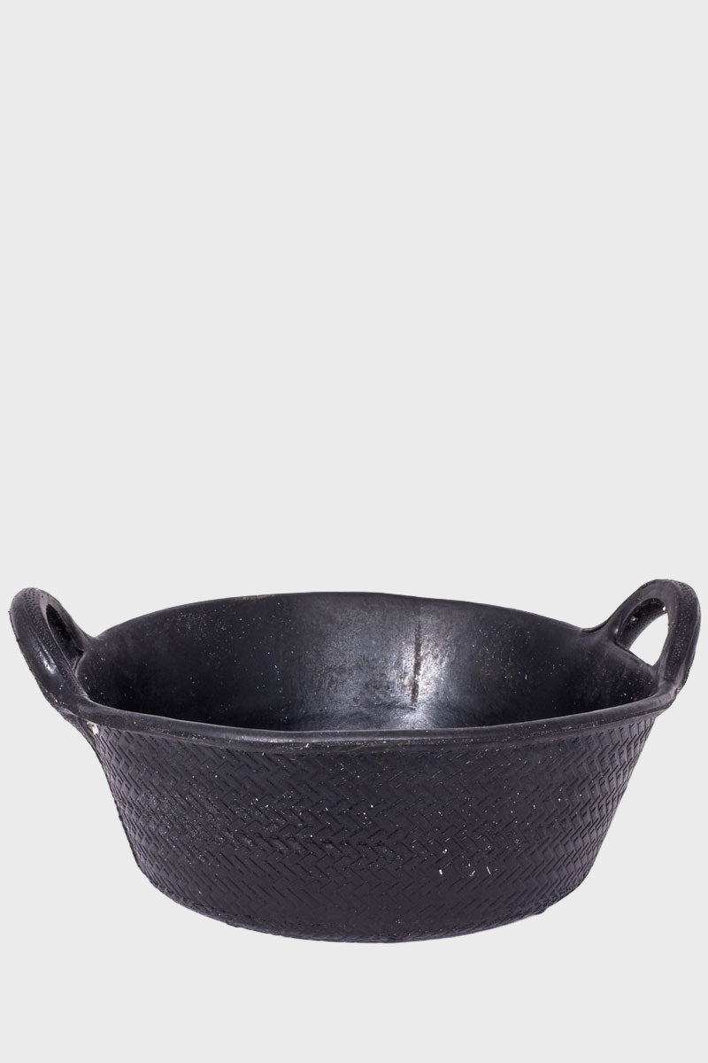 Red Gorilla Tyre Rubber Feed Skip Black