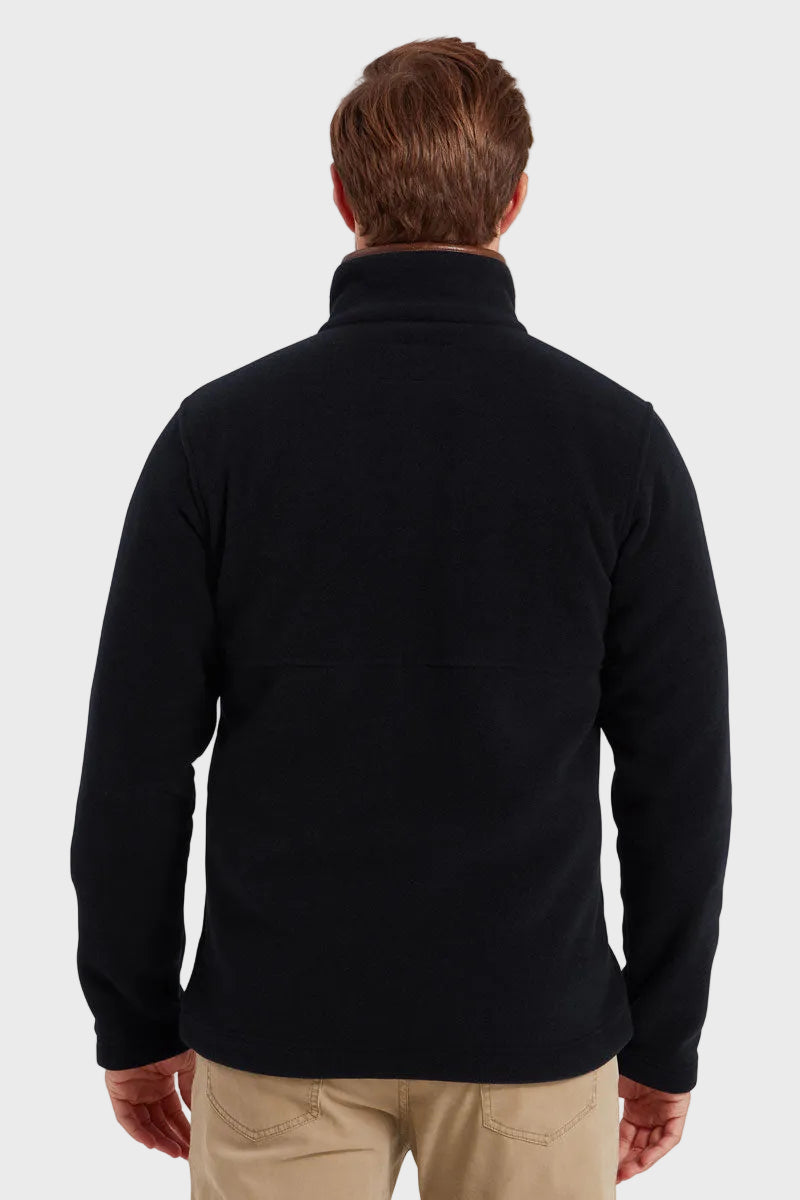 Schoffel Men's Berkeley Quarter Zip Fleece Navy