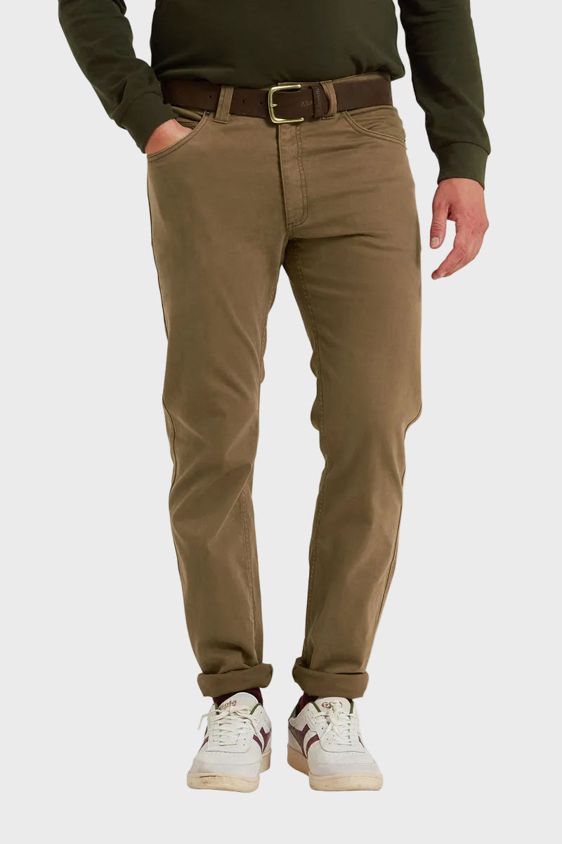 Schōffel Men's Canterbury 5 Pocket Jean Toffee