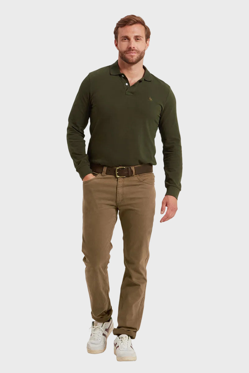 Schōffel Men's Canterbury 5 Pocket Jean Toffee