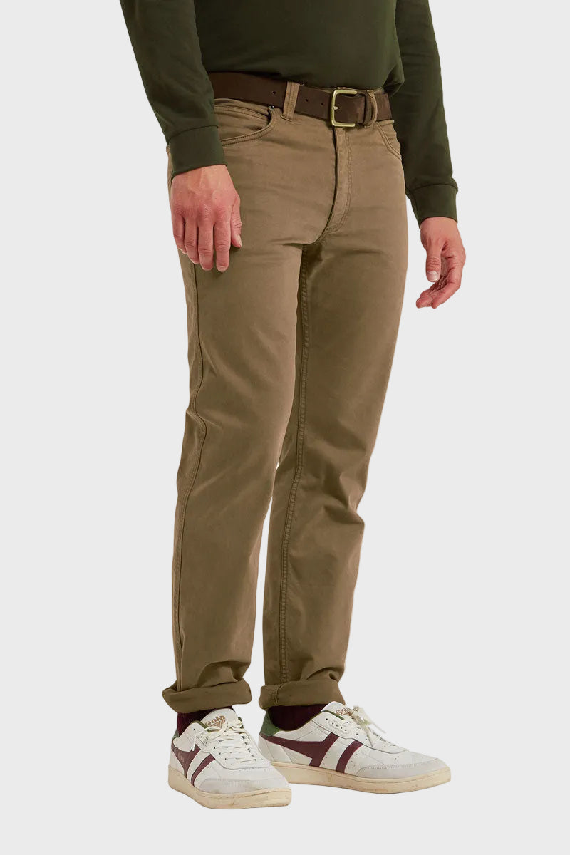 Schōffel Men's Canterbury 5 Pocket Jean Toffee